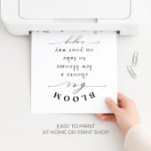 Poster Barre de fleurs ou de fleurs fleurs sauvages