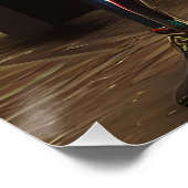 Poster Barre de piano surréaliste (Coin)