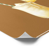 Poster Barre de recettes Tropical Piña Colada (Coin)