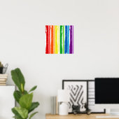 POSTER BARRE D'ENCRE LGBT PRIME (Bureau à domicile)