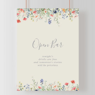 Poster Barre d'ouverture du Mariage de Fleur sauvage mult
