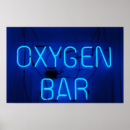 Poster Barre d'oxygène (Devant)