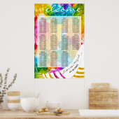 Poster Barre d'un Bat mitzvah en Tallit (Cuisine)