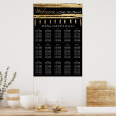 Poster Barre et Bat mitzvah Gold Tallit (Cuisine)