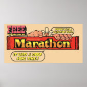 Poster Barre Marathon Candy (Devant)