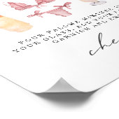 Poster Barre Paloma | Fête des mariées des culottes et de (Coin)