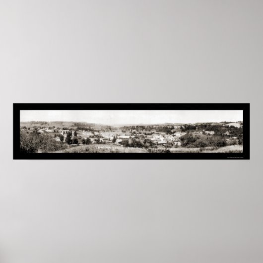 Poster Barre VT Meadow Photo 1917 (Devant)