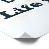 Poster Barrel Racing - La vie dans la voie rapide (Coin)