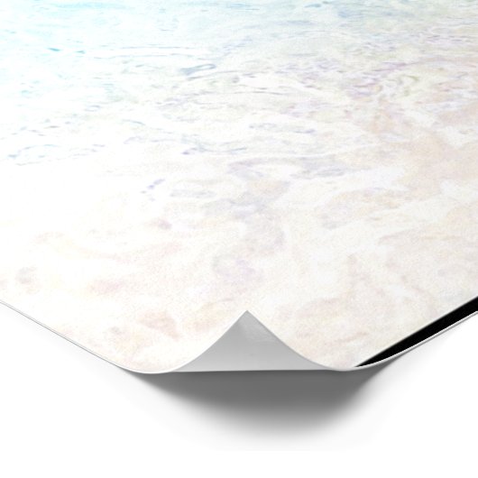 Poster Barres arc-en-ciel, unité en vitrail (Coin)