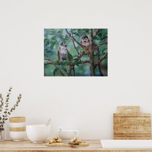 Poster "Barres de singes" (Cuisine)