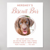 Poster Barrette en forme de biscuit Photo Rose Gold Cadea (Devant)