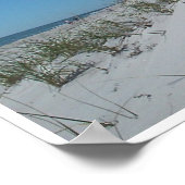 Poster barrière de plage (Coin)