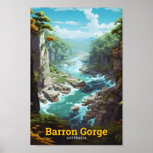 Poster Barron Gorge National Park Australie Travel