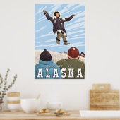 Poster Barrow, Alaska Blanket Toss (Cuisine)