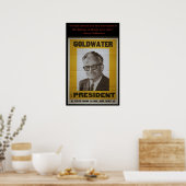 Poster Barry Goldwater (Cuisine)
