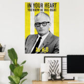 Poster Barry Goldwater - Style de campagne '64 (Bureau à domicile)