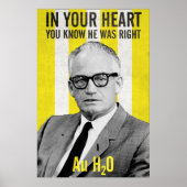 Poster Barry Goldwater - Style de campagne '64 (Devant)
