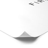 Poster BARRY Rookie de l'année Baseball Anniversaire Bien (Coin)