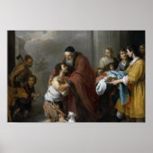 Poster Bartolome Esteban Murillo-Retour du prodigue (Devant)