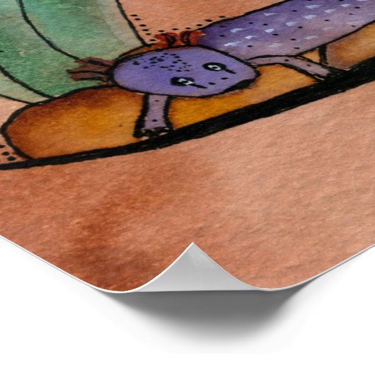 Poster Barton Springs Salamander (Coin)