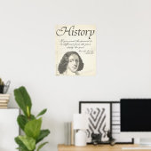 Poster Baruch Spinoza [Histoire] (Bureau à domicile)