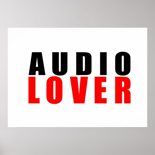 Poster Basculement audio (Devant)