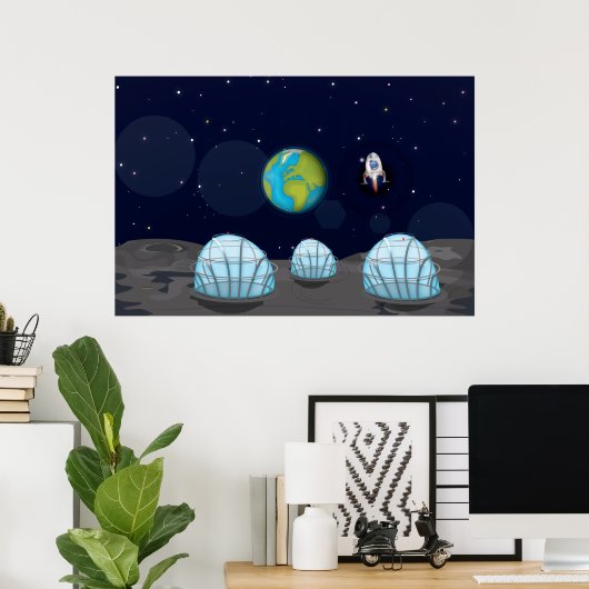 Poster Base (Bureau à domicile)