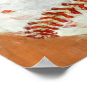 Poster Base-ball abstract (Coin)