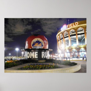 Poster Base-ball Apple de New York