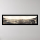 Poster Base-ball Polo Grounds Photo 1910 (Devant)