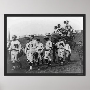 Poster Base-ball républicain 1926 de Démocrate