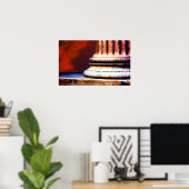 Poster Base de colonnes (Bureau à domicile)