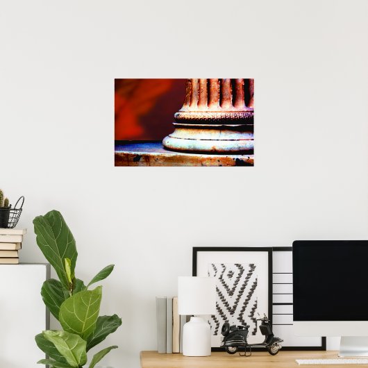 Poster Base de colonnes (Bureau à domicile)