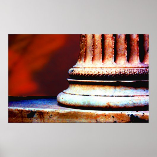 Poster Base de colonnes (Devant)