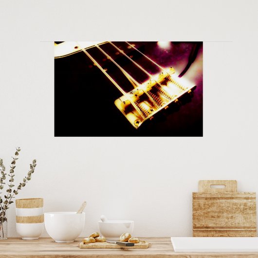 Poster Base d'une basse (Cuisine)