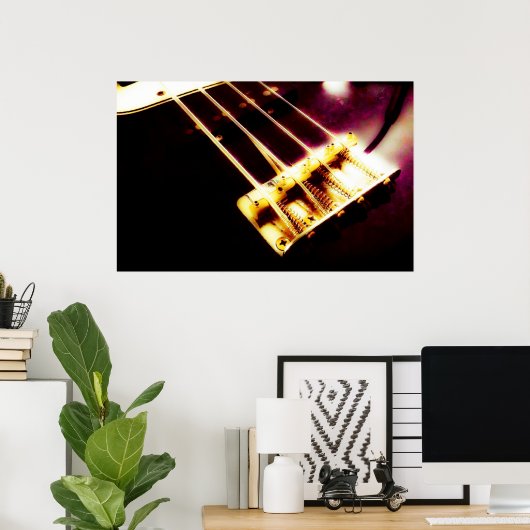 Poster Base d'une basse (Bureau à domicile)