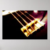 Poster Base d'une basse (Devant)