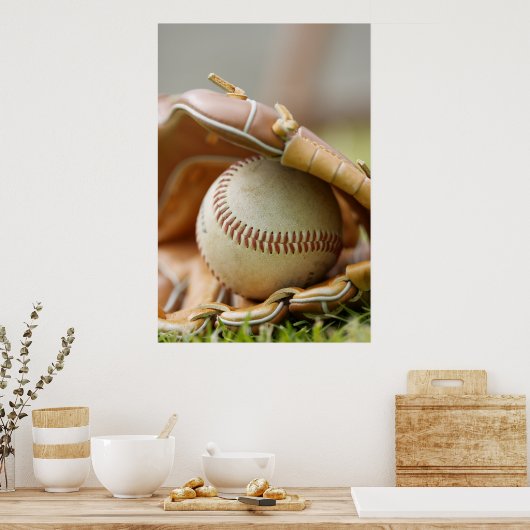 Poster Baseball (Cuisine)