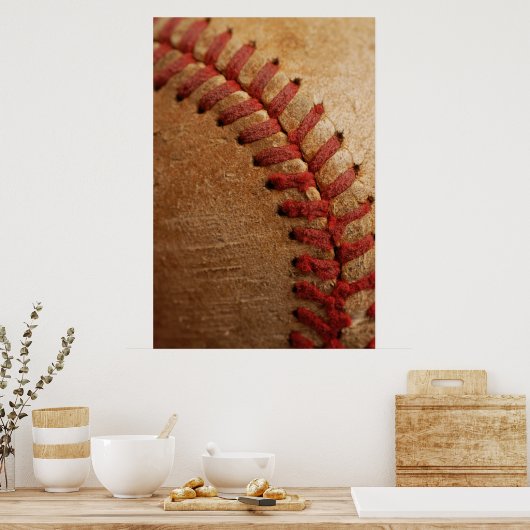 Poster Baseball (Cuisine)
