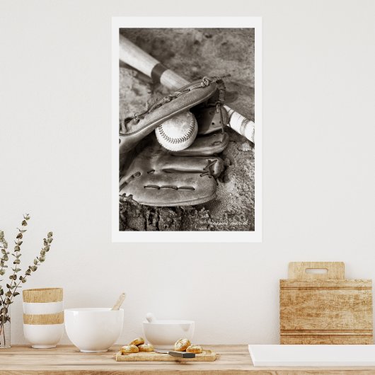 Poster Baseball1 Imprimer (Cuisine)