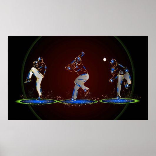 Poster Baseball 2 (Devant)