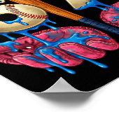 Poster Baseball 67 Six Seven Funny Gen Alpha Meme Drip  (Coin)