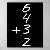 Poster Baseball 6 4 3 Double Play Turn Two Design (Devant)