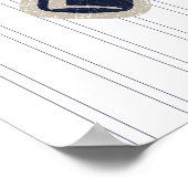 Poster Baseball All Star Team Sport Anniversaire de la fê (Coin)