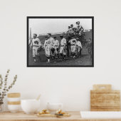 Poster Baseball démocrate républicain 1926 (Cuisine)