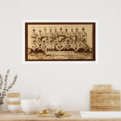 Poster Baseball des Tigres de Détroit 1913 (Cuisine)