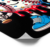 Poster Baseball Drip Baseball Life Style 101 Apparel Yout (Coin)