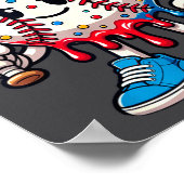 Poster Baseball Drip Baseball Life Style 101 Apparel Yout (Coin)