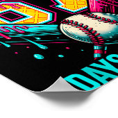 Poster Baseball Drip Number 67 I Survived 67 Days Of Scho (Coin)