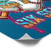 Poster Baseball Drip Number 67 Player 6-7 Six Seven Meme  (Coin)